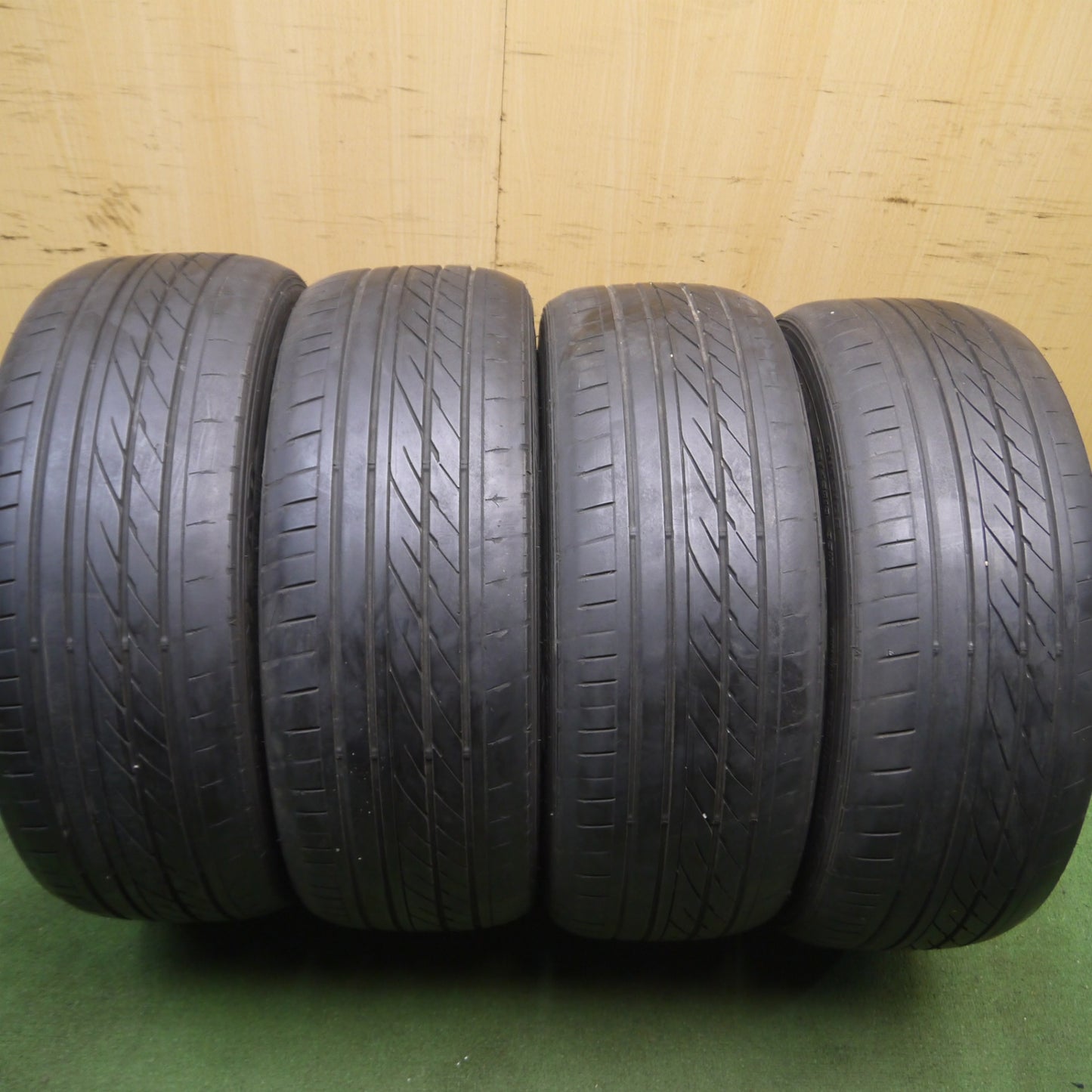 *送料無料* 4本価格★GODFATHER 225/45R18 グッドイヤー イーグル RVS ECO ゴッドファーザー 18インチ PCD114.3/5H★4040518Hノ