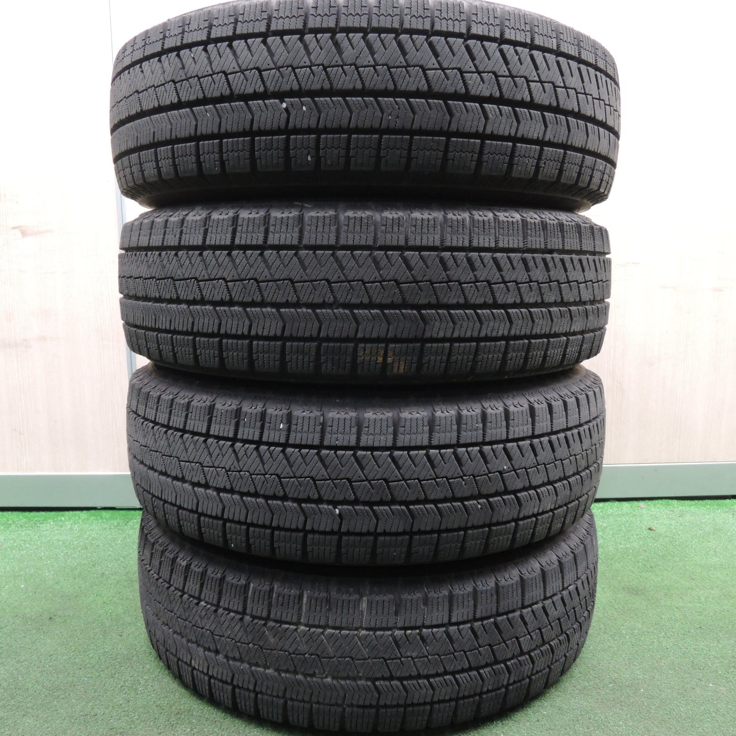 *送料無料* バリ溝！21年！キレイ！9分★スタッドレス 165/65R14 ブリヂストン ブリザック VRX2 AZANE JL 14インチ PCD100/4H★4021717HAス