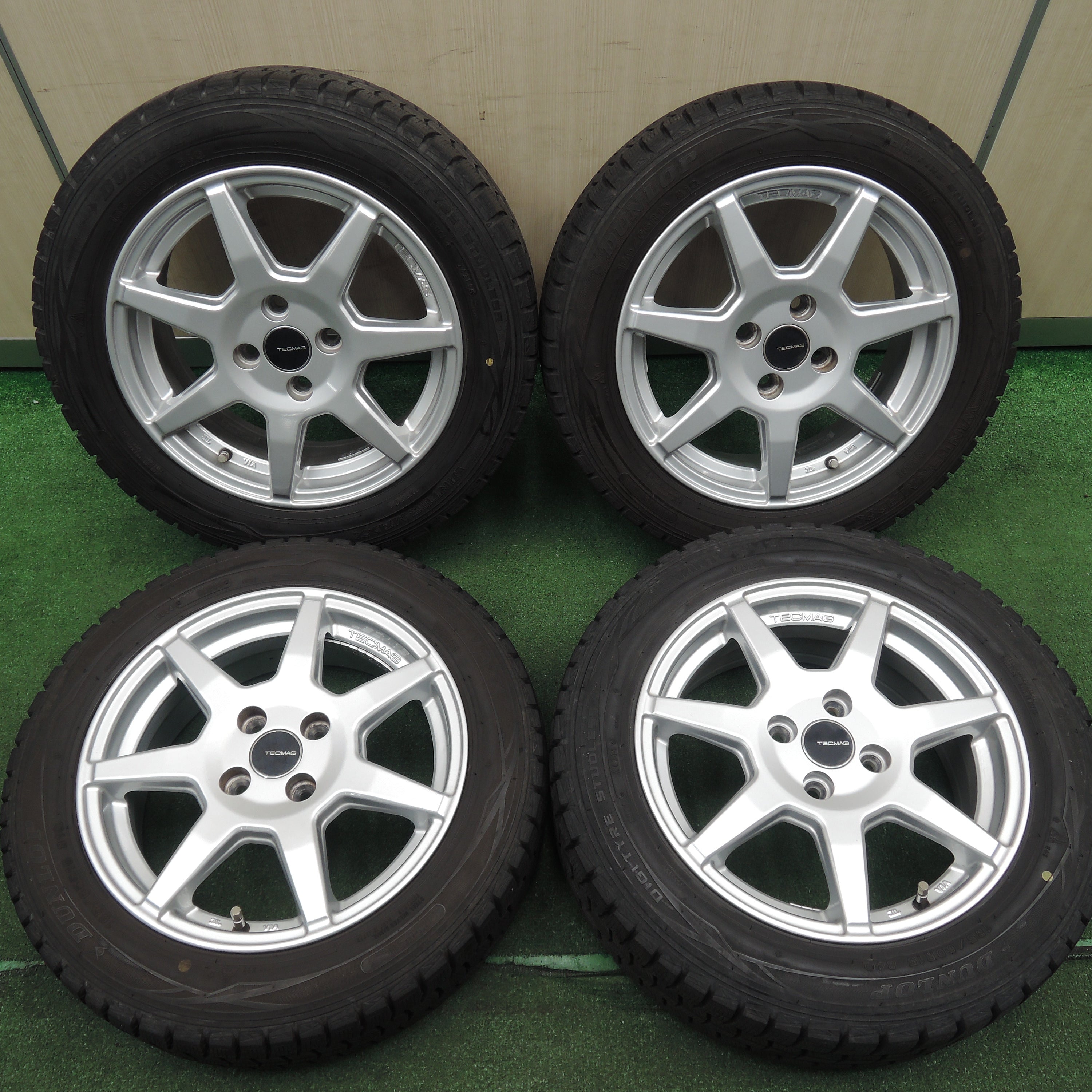 TECMAG テクマグ 185/60r15 165/65r15 - タイヤ、ホイール