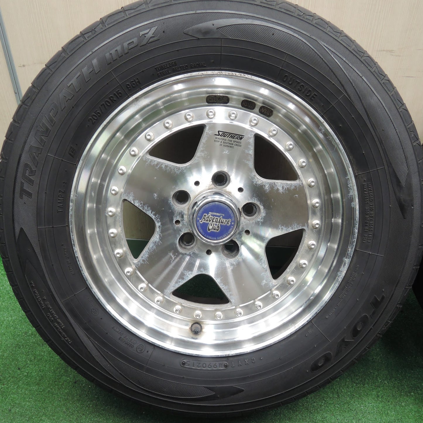 [送料無料]4本価格★Adventure Club 205/70R15 トーヨー トランパス MPZ 15インチ アドベンチャー クラブ PCD114.3/5H★3111003TNノ