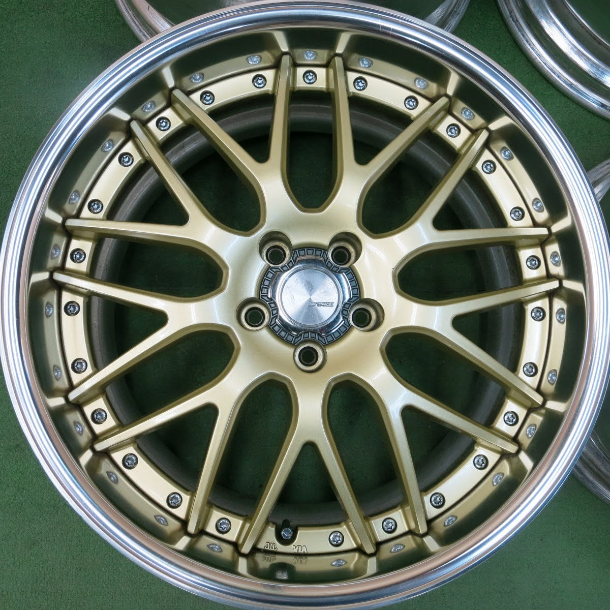 [送料無料]キレイ★WORK Lanvec LM1 20インチ ホイール 20×8.5J 20×9.5J ワーク ランベック  PCD114.3/5H★3092601ヒホ