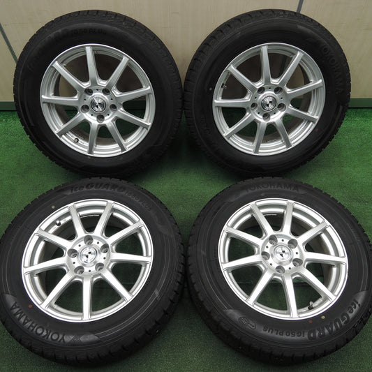 *送料無料*バリ溝！キレイ！9.5分★スタッドレス 215/60R16 ヨコハマ アイスガード iG50 プラス GMach 16インチ PCD114.3/5H★3120905TNス