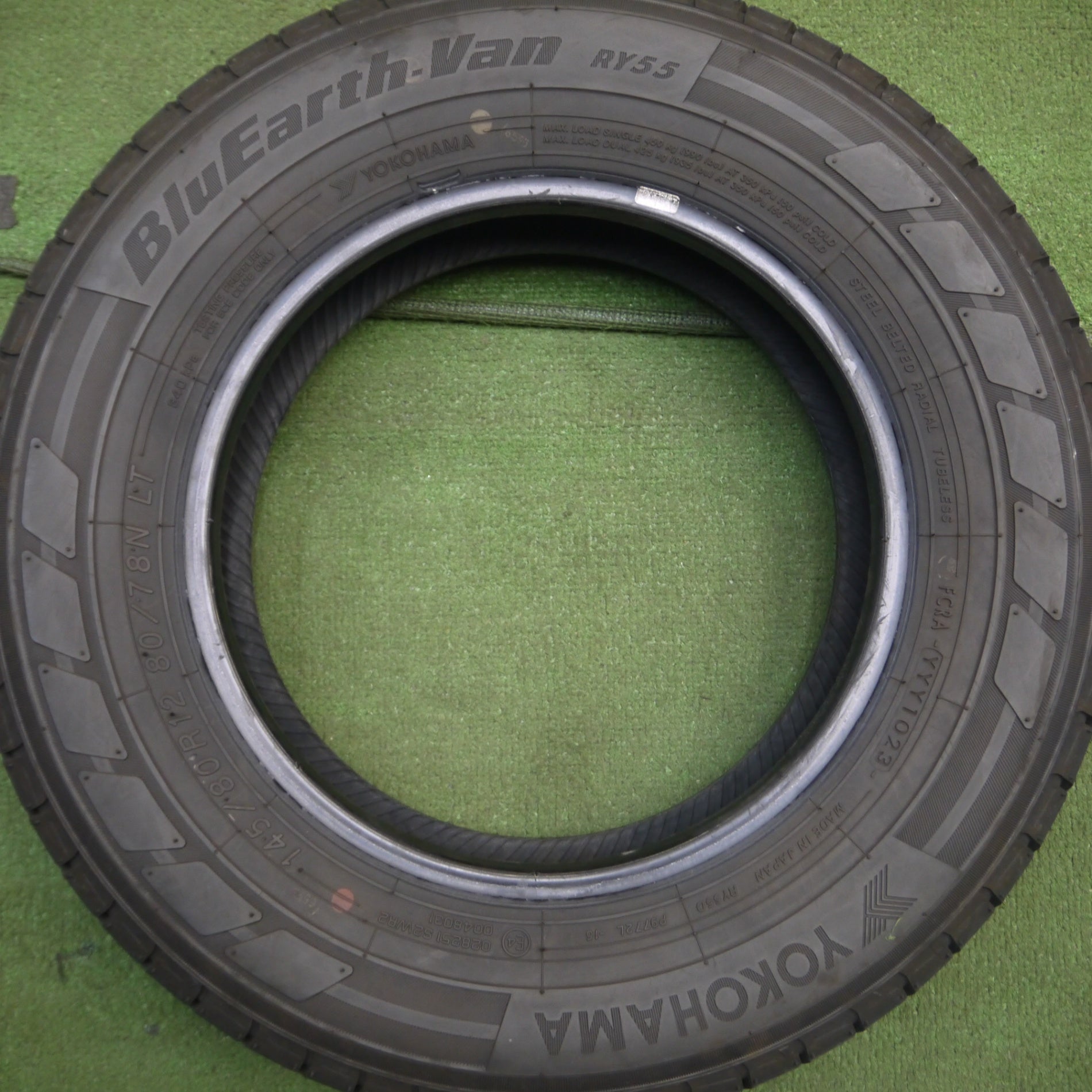 ヨコハマタイヤ 正規品 単品1本価格 145/80R12 80/78N YOKOHAMA