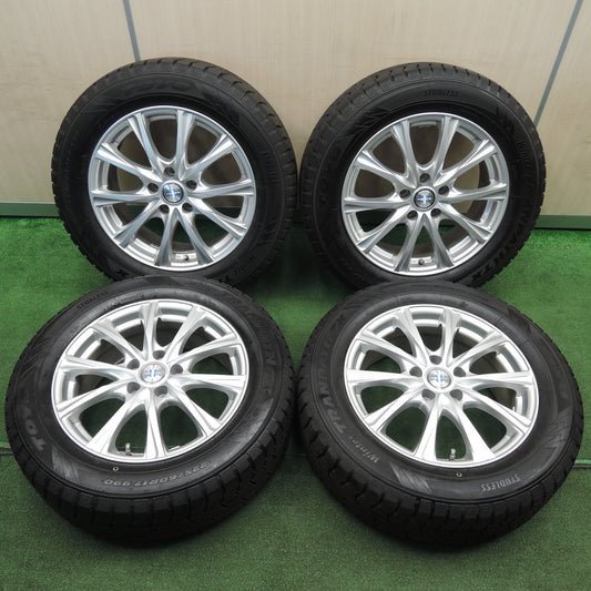 *送料無料*バリ溝！19年！キレイ！9.5分以上★スタッドレス 225/60R17 トーヨー ウインタートランパス TX NEXTA ネクスタ 17インチ PCD114.3/5H★3121405NJス