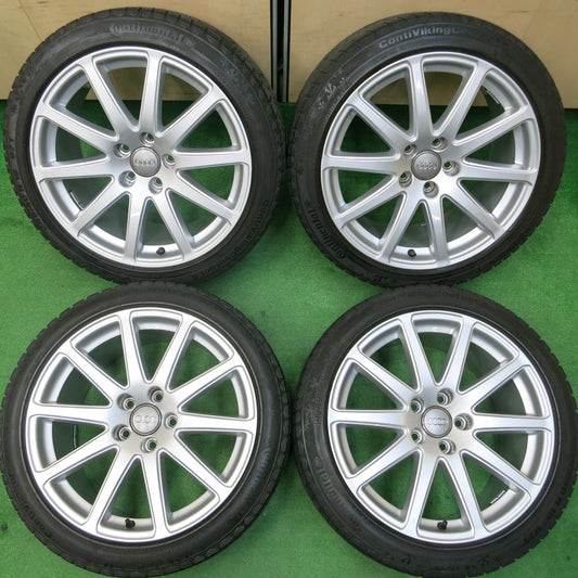 *送料無料*キレイ★アウディ TT 純正 SPEEDLINE 245/40R18 スタッドレス コンチネンタル コンチバイキングコンタクト5 PCD112/5H★3120507イス