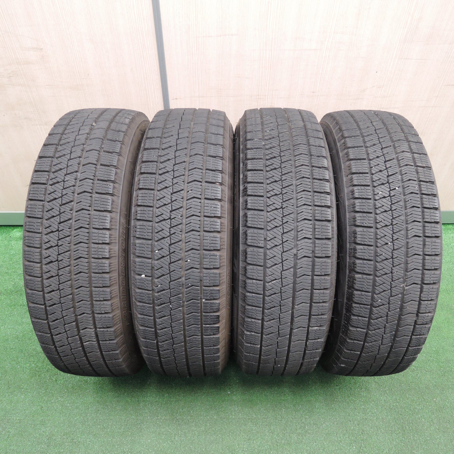 *送料無料*バリ溝！21年！キレイ！9.5分★スタッドレス 175/65R15 ブリヂストン ブリザック VRX2 X CROSS SPEED クロススピード 15インチ PCD100/4H★3120814TNス