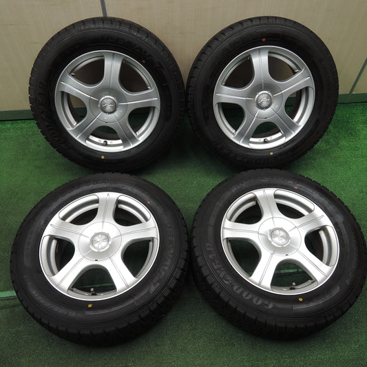 *送料無料*バリ溝！20年！キレイ！9分★スタッドレス 195/65R15 グッドイヤー アイスナビ7 JOKER QUEEN ジョーカー 15インチ PCD114.3/5H★3121604TNス