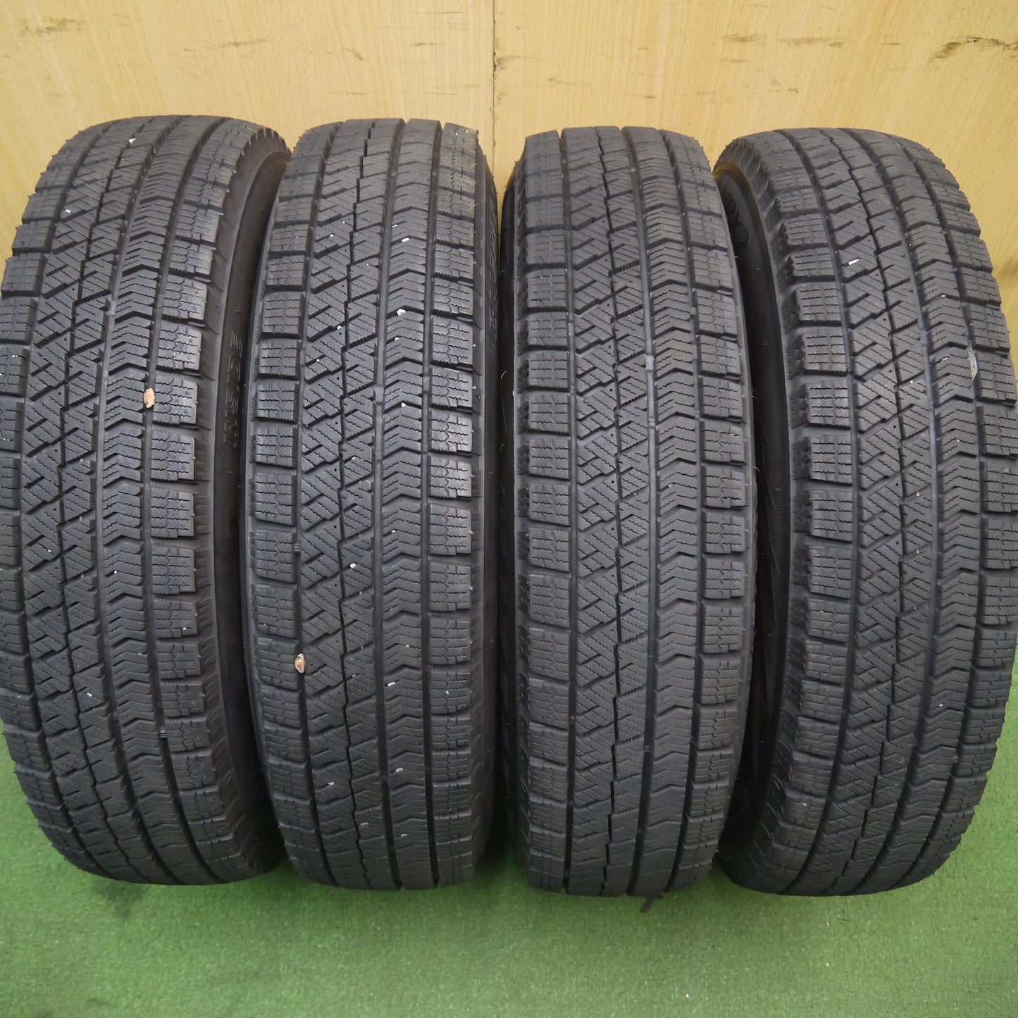 [送料無料]バリ溝！19年！8.5分★スタッドレス 145/80R13 ブリヂストン ブリザック VRX2 G.Speed Gスピード 13インチ PCD100/4H★3070302Hス