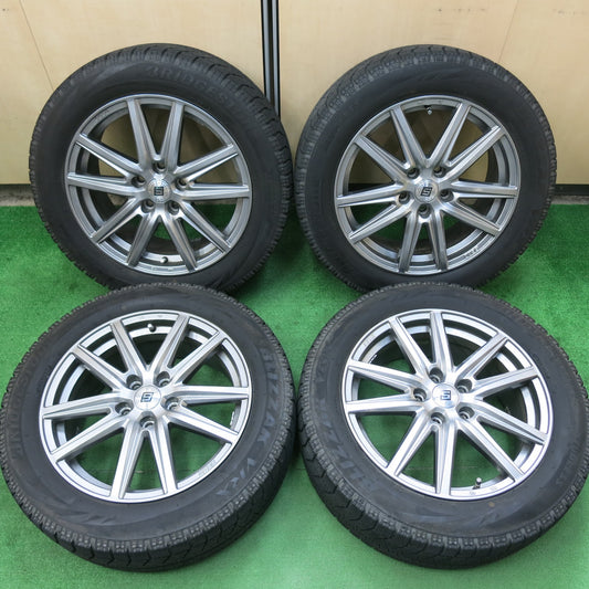 [送料無料]バリ溝！8.5分★スタッドレス 215/55R17 SEIN ブリヂストン ブリザック VRX ザイン 17インチ PCD114.3/5H★3042401ヒス