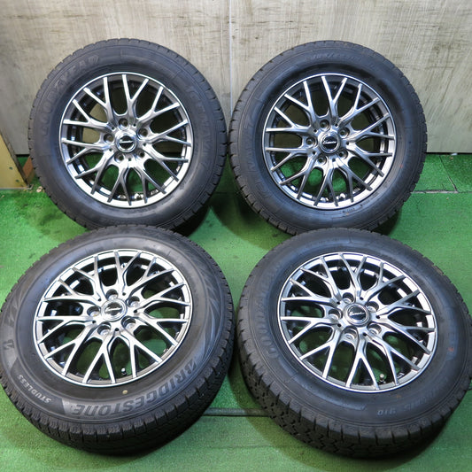 [送料無料]バリ溝！22年！綺麗！9.5分以上★スタッドレス 195/65R15 グッドイヤー アイスナビ7 ブリヂストン ブリザック VRX2 Exceeder PCD114.3/5H★3060708Hス