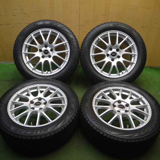 *送料無料*キレイ★スタッドレス 215/55R17 ブリヂストン ブリザック VRX2 TOPRUN トップラン 17インチ PCD114.3/5H★4010517Hス