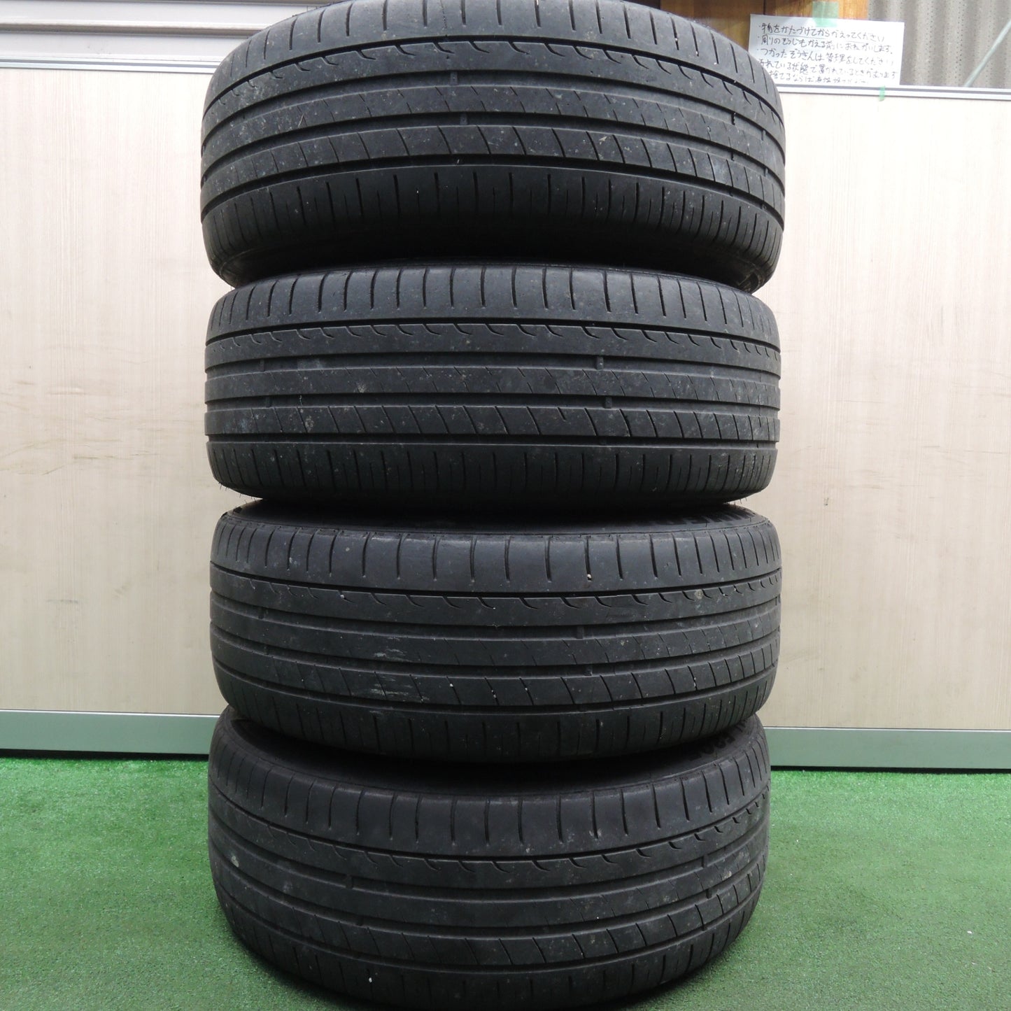 *送料無料* 4本価格！20年★LENSO 225/45R18 ミネルバ ラジアル F205 レンソ 18インチ PCD114.3/5H★4020305HAノ