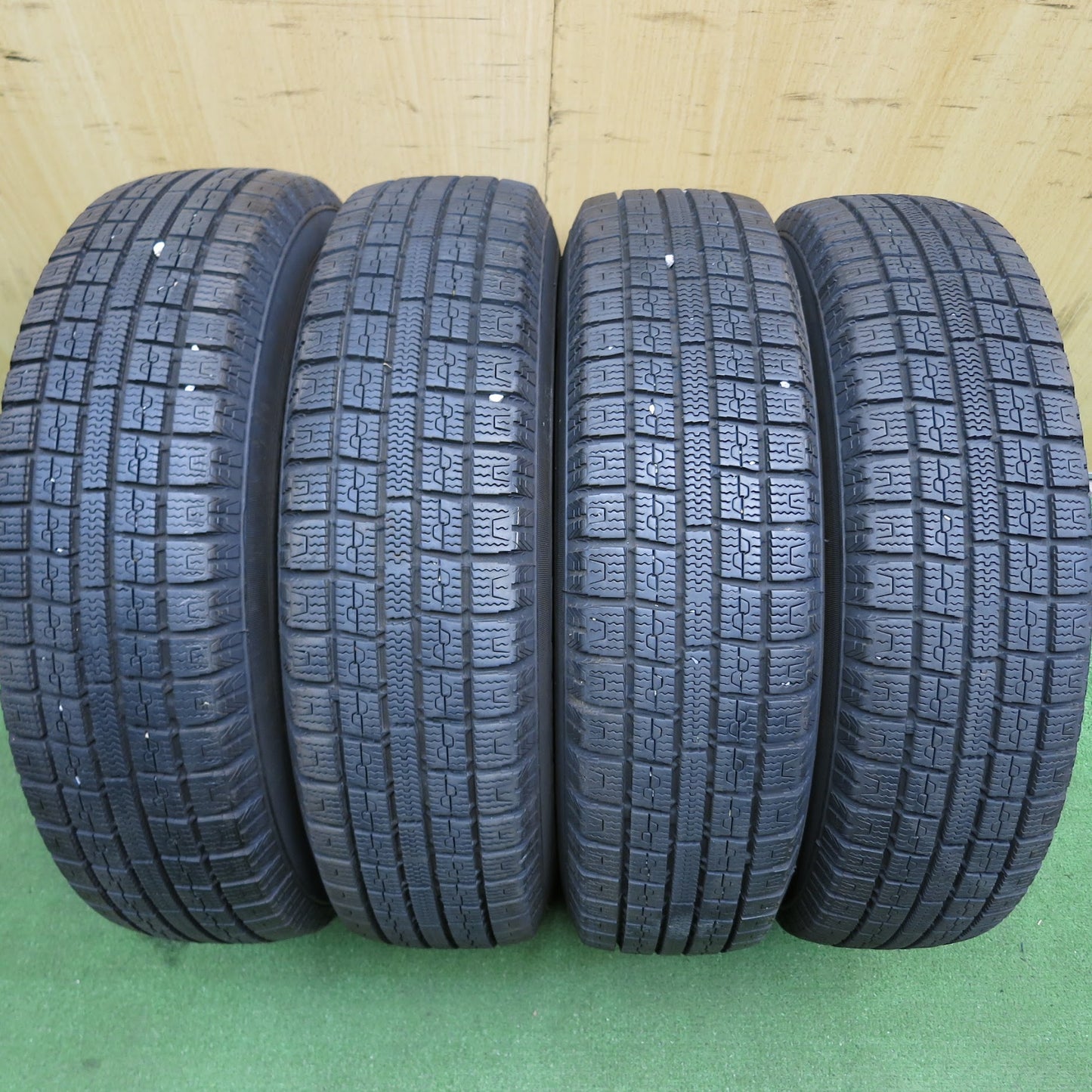 [送料無料]バリ溝！19年！キレイ！8.5分★スタッドレス 145/80R13 トーヨー GARIT G5 ZACK JP-104 MONZA ザック モンツァ 13インチ PCD100/4H★3062309Hス