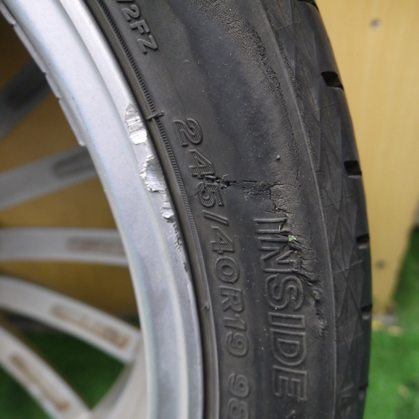 [送料無料]4本価格★LEONIS FW weds 245/40R19 ブリヂストン レグノ GRVⅡ レオニス ウェッズ 19インチ PCD114.3/5H★3102306Hノ