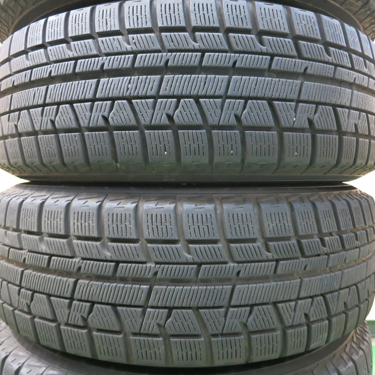 [送料無料]バリ溝！19年！キレイ！9分★スタッドレス 195/65R15 ヨコハマ アイスガード iG50 プラス ECO FORME エコフォルム 15インチ PCD114.3/5H★3080308イス