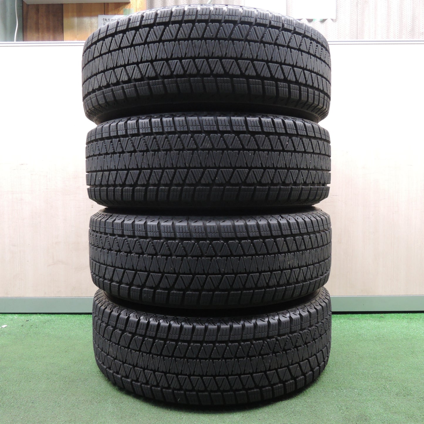 *送料無料* バリ溝！キレイ！9分★スタッドレス 225/65R17 ブリヂストン ブリザック DM-V3 TOPRUN トップラン 17インチ PCD114.3/5H★4022401NJス