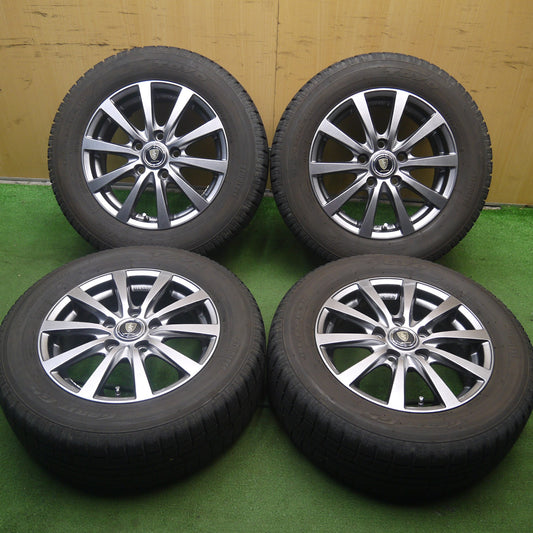 [送料無料]バリ溝！キレイ！9.5分★スタッドレス 195/65R15 トーヨー ガリット G5 MANARAY SPORT マナレイスポーツ 15インチ PCD114.3/5H★3082501Hス