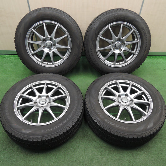 *送料無料*バリ溝！20年！キレイ！8.5分★スタッドレス 225/65R17 ピレリ アイスアシンメトリコ プラス SPORT ABELIA 17インチ PCD114.3/5H★4010708TNス