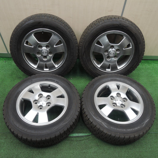 *送料無料*バリ溝！9.5分★トヨタ 60系 ヴォクシー ノア 純正 195/65R15 スタッドレス ダンロップ ウインターマックス WM01 PCD114.3/5H★3111501SYス