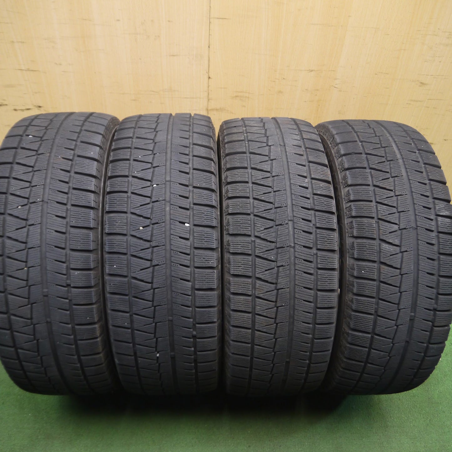 [送料無料]キレイ★シトロエン プジョー 等 215/55R16 ATS Leichtmetallrader スタッドレス ブリヂストン ブリザック REVO GZ 16インチ PCD108/4H★3091505Hス