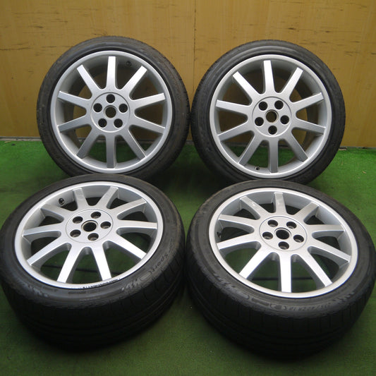 *送料無料* バリ溝！8.5分★マセラティ 3200 GT 純正 235/40R18 265/35R18 ミシュラン パイロットスポーツ  18インチ PCD108/5H★4030402Hノ