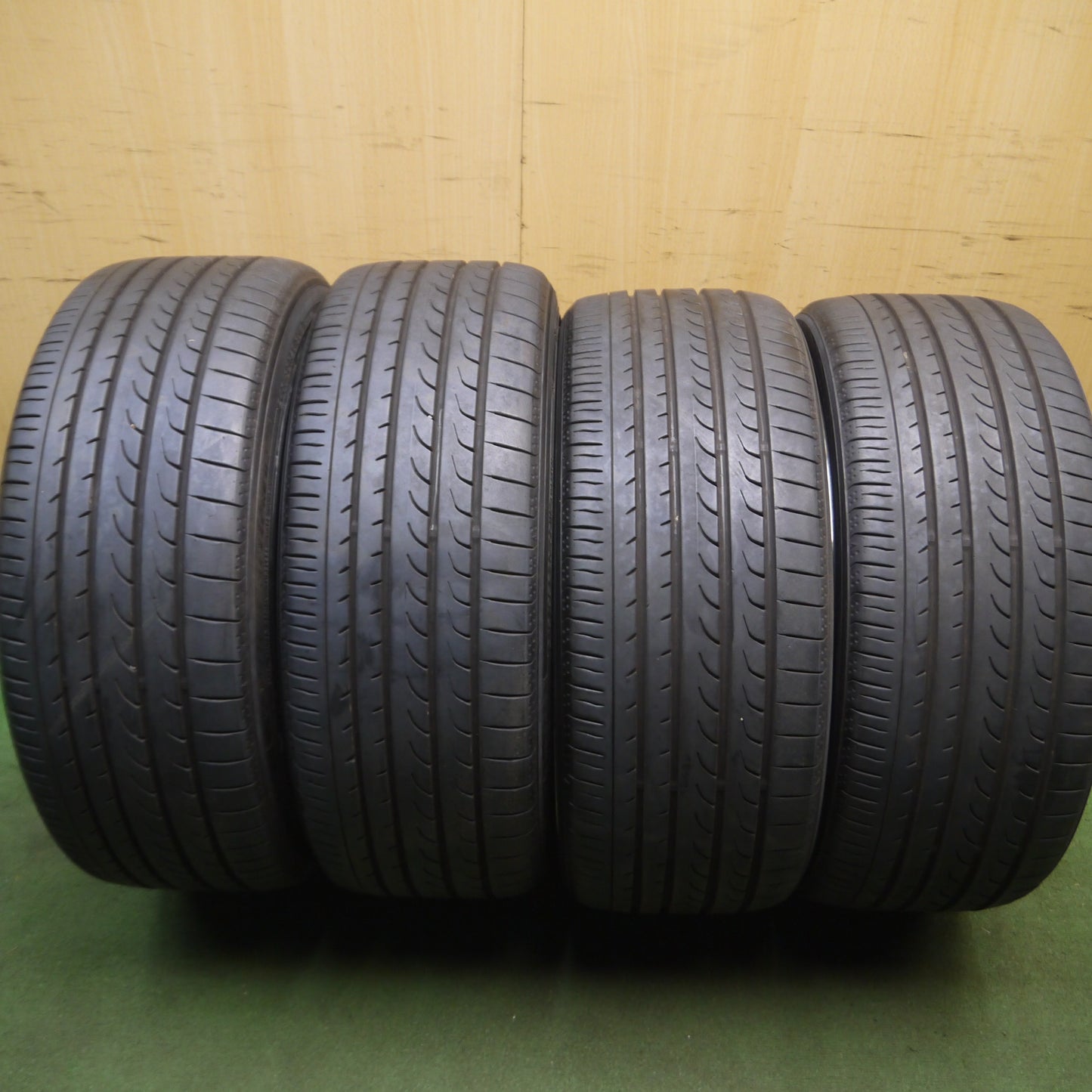 *送料無料*バリ溝！9.5分★245/35R20 632 LOXARNY Tempest W.VISION BADX ヨコハマ ブルーアース RV-02 ロクサーニ テンペスト PCD114.3/5H★4011512Hノ