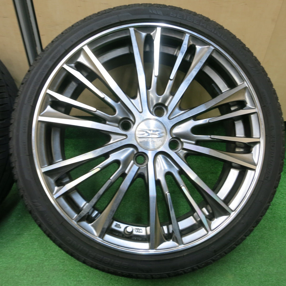 *送料無料* キレイ！20年★165/45R16 BROCKEN セイバーリング SL201 ブロッケン 16インチ PCD100/4H★4021608イノ