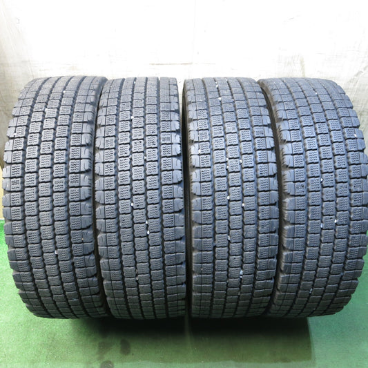 *送料無料* 4本価格！20年★トラック タイヤ 245/70R19.5 136/134J スタッドレス ブリヂストン W910 19.5インチ★4021005クスタ