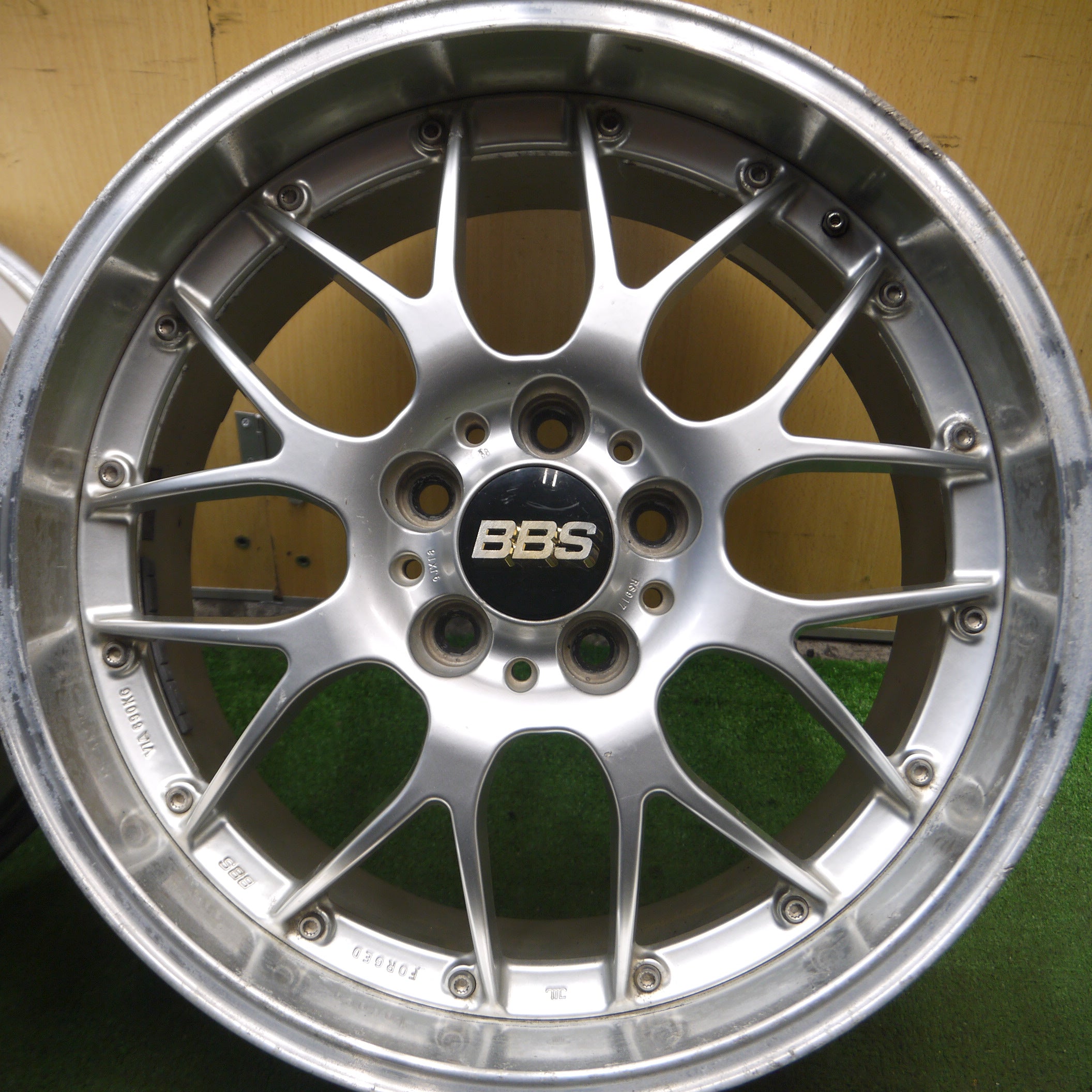 送料無料*4本価格☆BBS RS-GT RS916 RS917 ホイール 18インチ 18