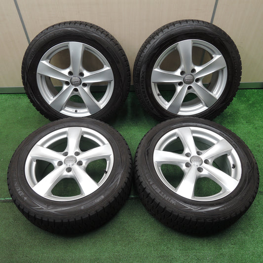 *送料無料*キレイ★アウディ等 AGA 225/55R17 スタッドレス ダンロップ ウインターマックス WM01 17インチ PCD112/5H★3122702NJス