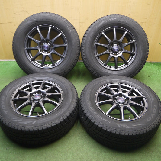 *送料無料*バリ溝！21年！キレイ！9.5分★スタッドレス 215/70R16 トーヨー オブザーブ GSi-6 LS VELVA CHARGE ヴェルヴァ 16インチ PCD114.3/5H★3121915Hス