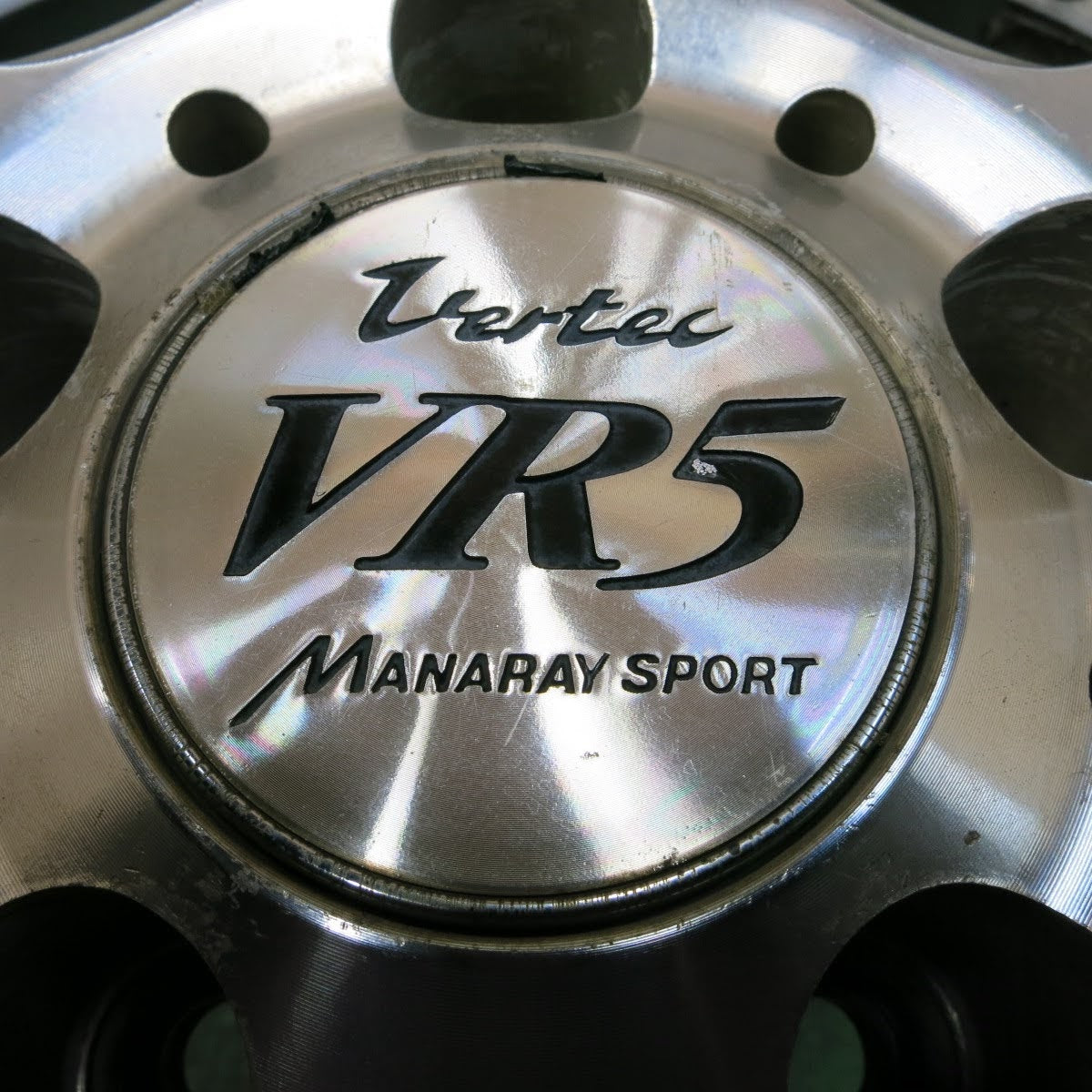 [送料無料]4本価格★Vertec VR5 MANARAY SPORT ホイール 18インチ ヴァーテック マナレイ スポーツ 18×8JJ  PCD114.3/5H★3101106イホ