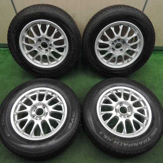 [送料無料]バリ溝！9.5分★トヨタ KOSEI 光生 205/65R16 スタッドレス トーヨー ウインタートランパス MK3 16インチ 114.3/4H 5H マルチ★3110504TNノ