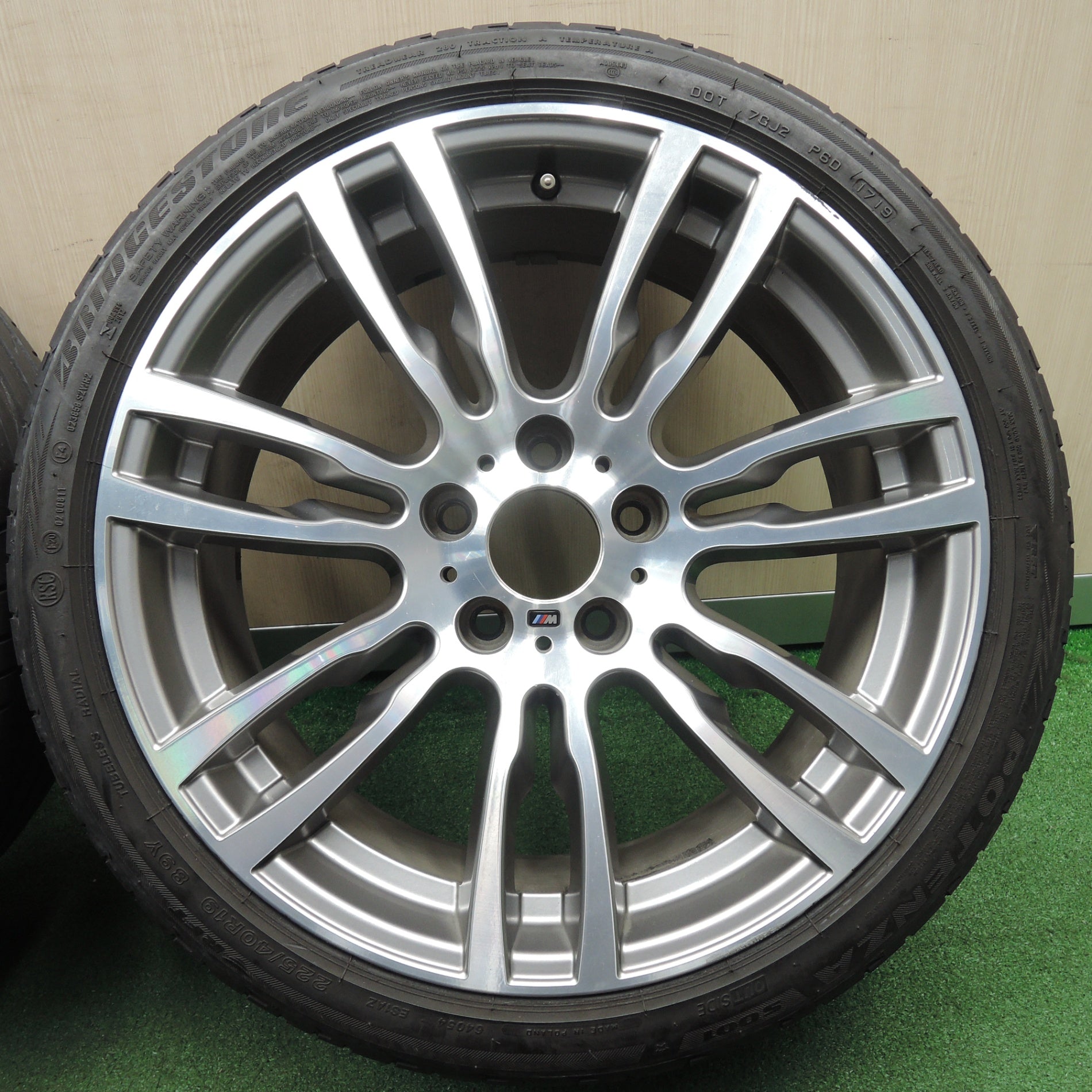 BMW F30 F31 Mスポーツ純正 225/40R19 245/35R19 - タイヤ・ホイール