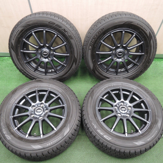 *送料無料*バリ溝！キレイ！9分★スタッドレス 215/60R16 ダンロップ DSX-2 TEAD テッド 16インチ PCD114.3/5H★3120907HAス