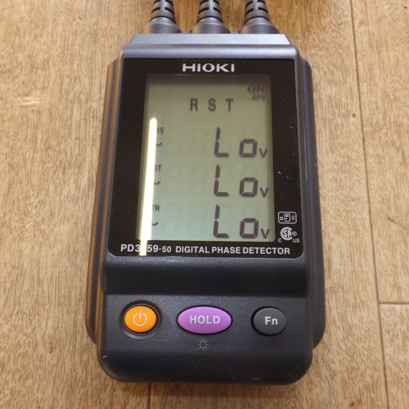 送料無料]美品☆日置電機 HIOKI 電圧計付検相器 PD3259-50 DIGITAL PHASE DETECTOR☆ |  名古屋/岐阜の中古カー用品・工具の買取/販売ならガレージゲット