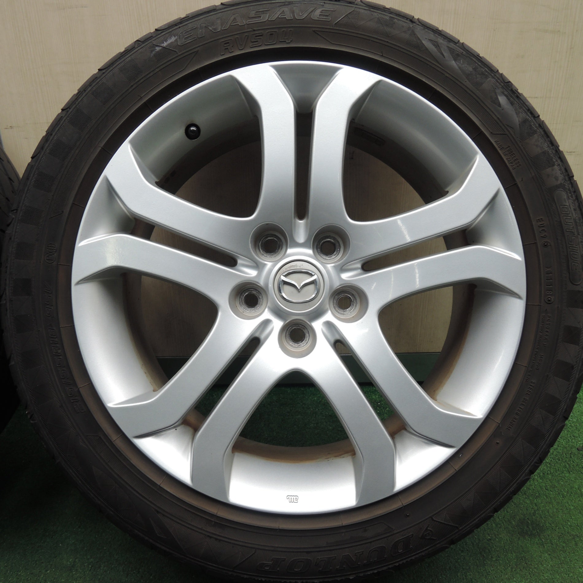 送料無料* キレイ☆マツダ MPV 純正 215/55R18 ダンロップ エナセーブ RV504 18インチ PCD114.3/5H☆40 |  名古屋/岐阜の中古カー用品・工具の買取/販売ならガレージゲット