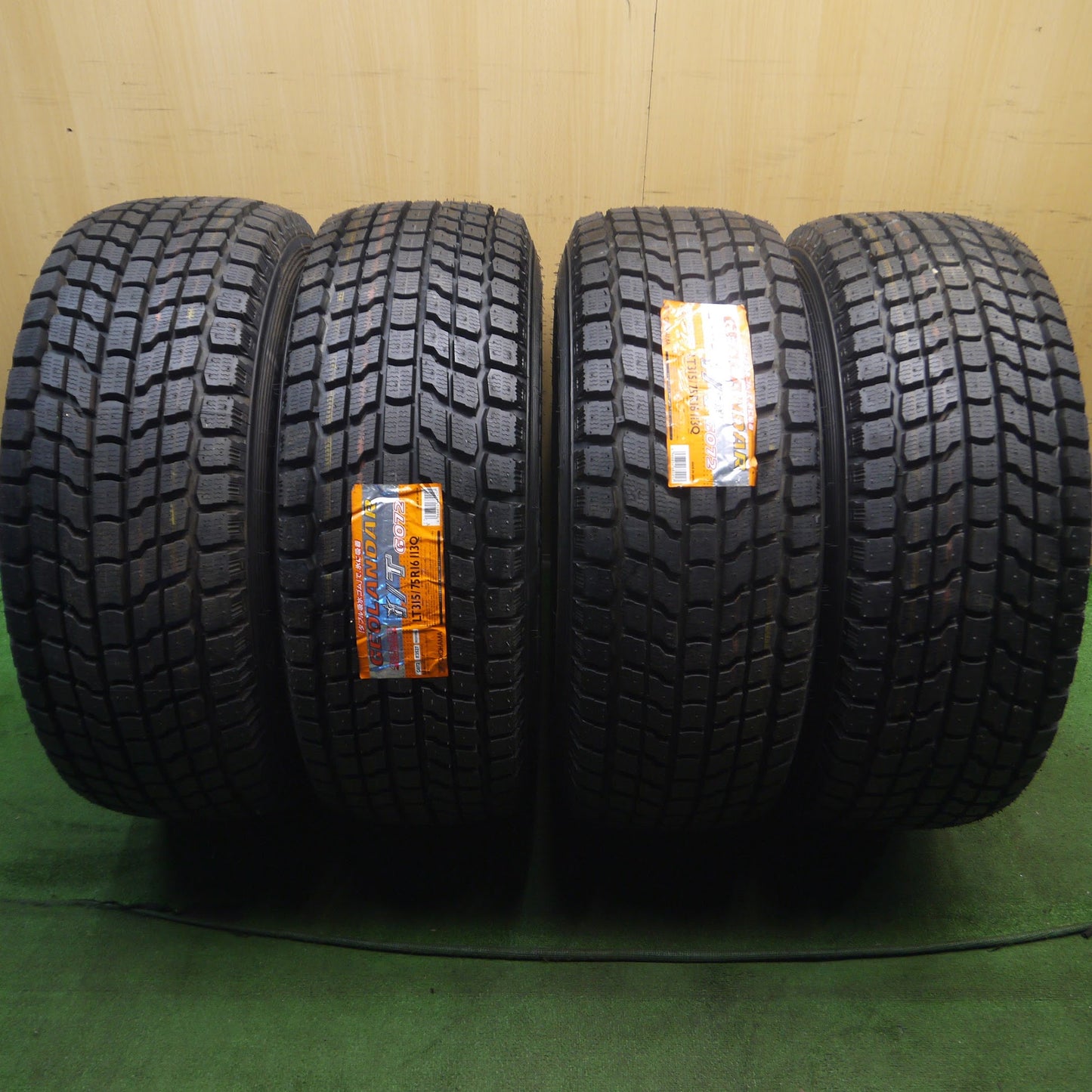 [送料無料]未使用★ハマー H2 等 315/75R16 ヨコハマ ジオランダー i/T G072 Pacer 16インチ PCD165.1/8H★3100702クス