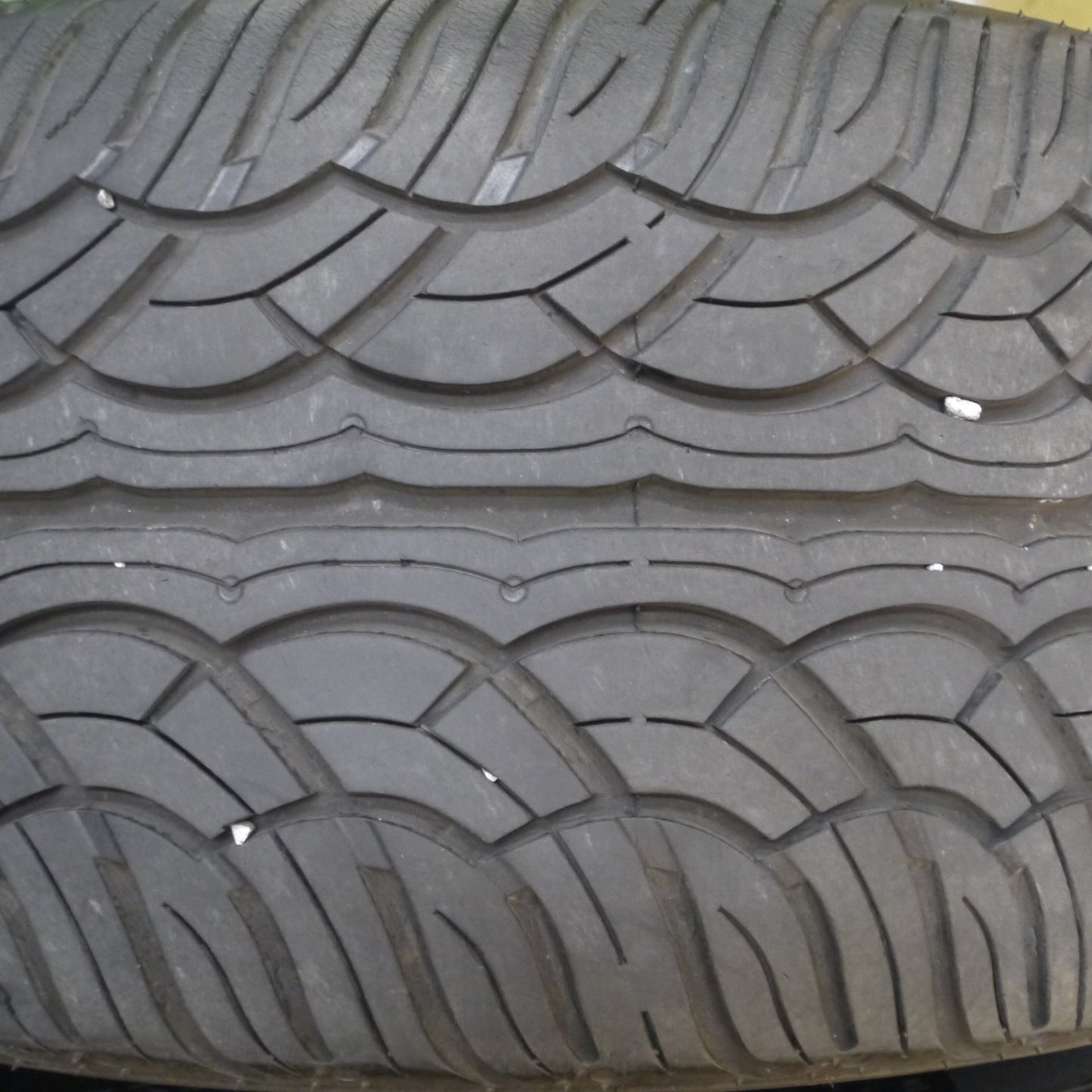 *送料無料* バリ溝！20年！キレイ！8.5分★Kranze Acuerdo 245/45R20 ヨコハマ PARADA Spec-X クレンツェ アクエルド PCD114.3/5H★4030603Hノ