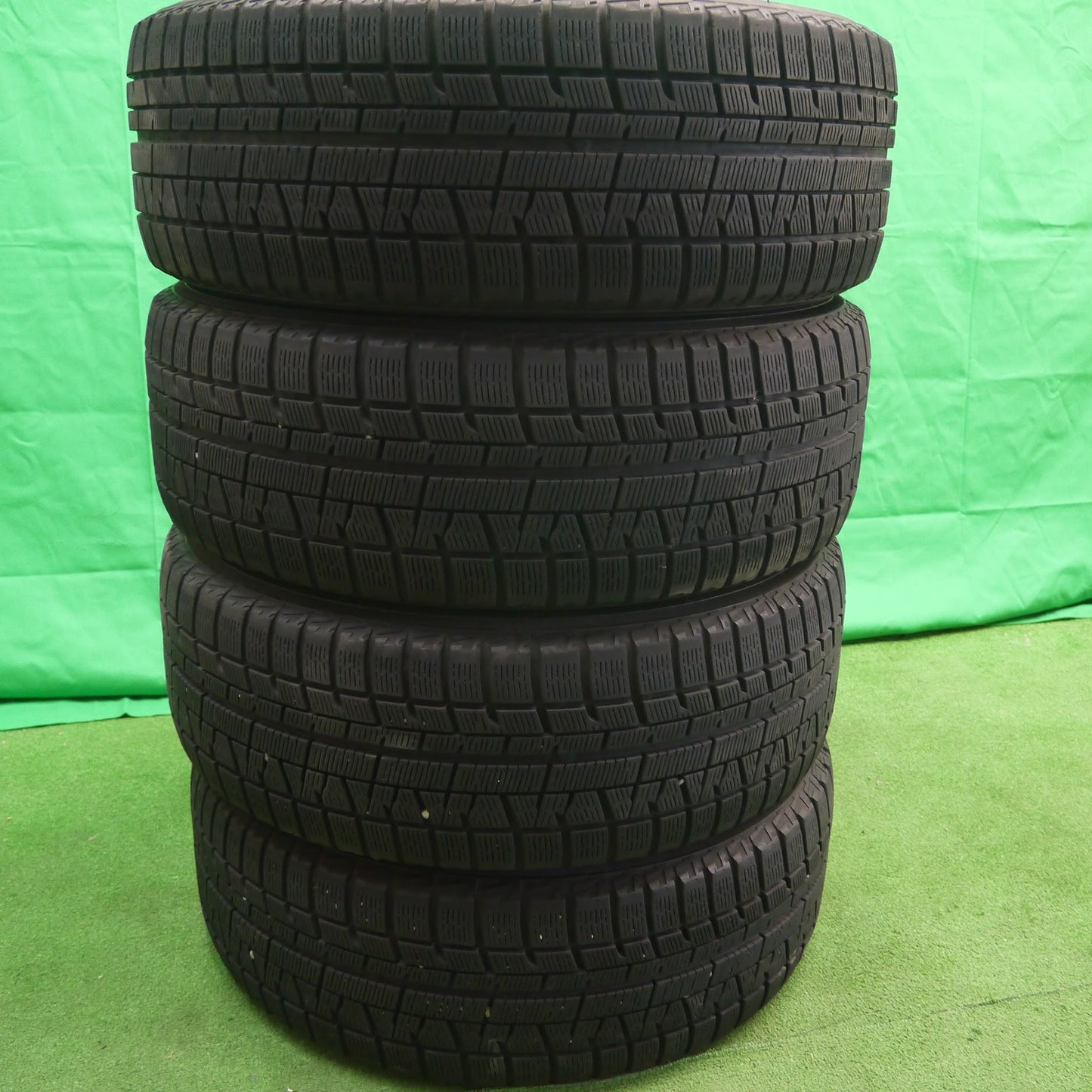 [送料無料]バリ溝！キレイ！8.5分★スタッドレス 215/55R17 ヨコハマ アイスガード iG50 プラス MANARAY SPORT マナレイスポーツ PCD114.3/5H★3062404Iス