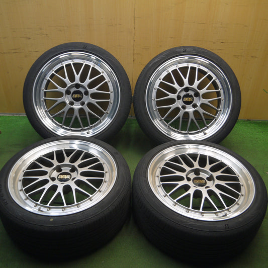 *送料無料*キレイ！20年★BBS LM220H 235/40R19 ブリヂストン レグノ GR-X2 19インチ PCD114.3/5H★4011904Hノ