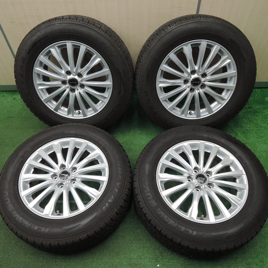 *送料無料*バリ溝！21年！キレイ！9分★スタッドレス 225/65R17 グッドイヤー アイスナビ SUV SIBILLA NEXT W5 シビラ 17インチ PCD114.3/5H★4010208HAス