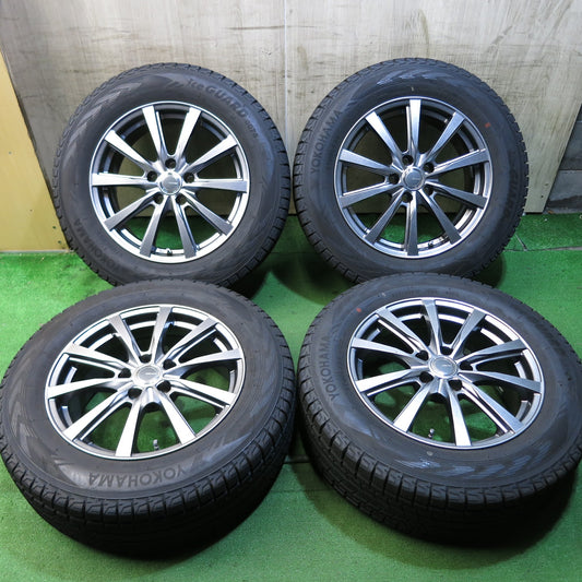 [送料無料]バリ溝！19年！キレイ！8.5分★スタッドレス 225/65R17 ヨコハマ アイスガード G075 GRASS グラス 17インチ PCD114.3/5H★3061310Hス