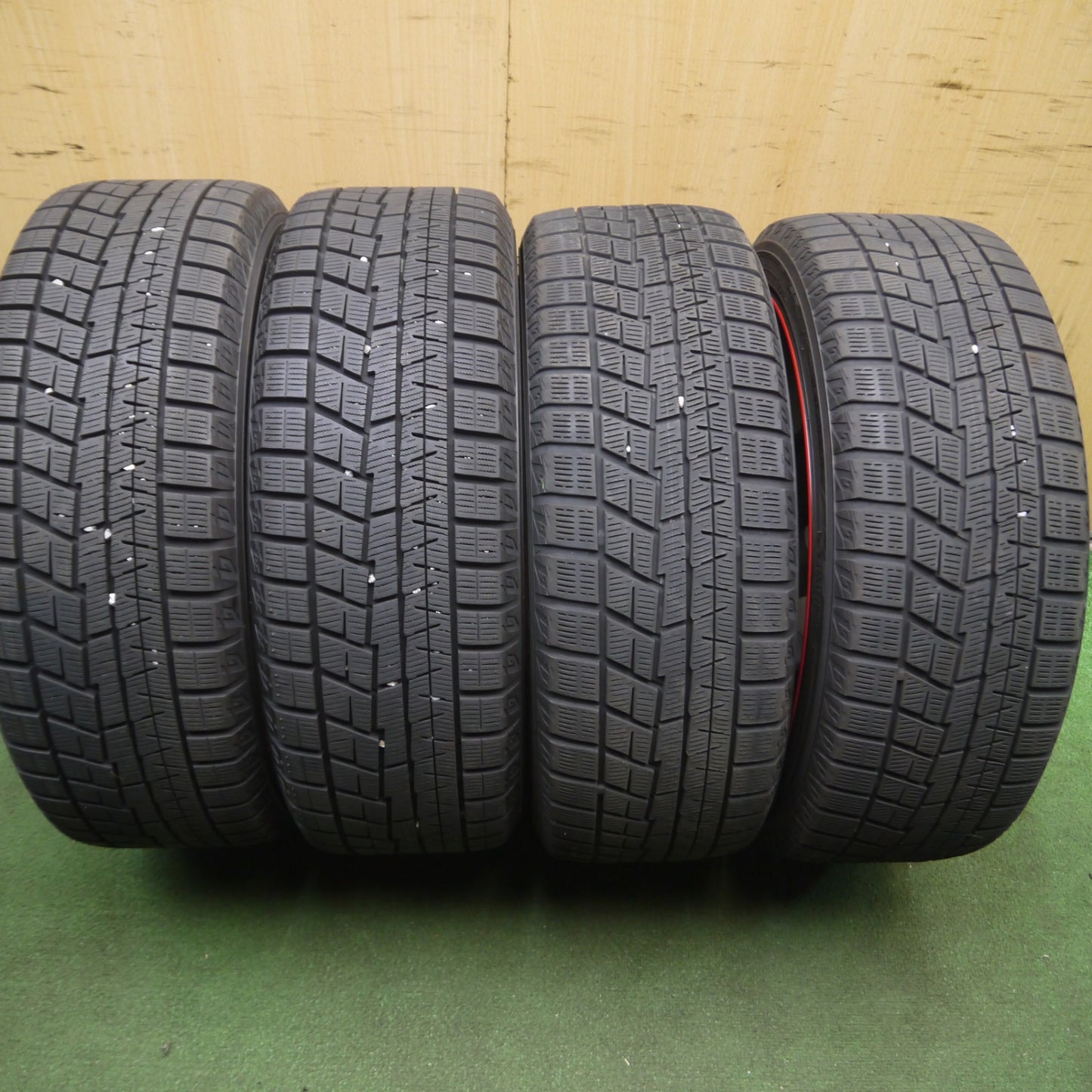 *送料無料* バリ溝！キレイ！9.5分以上★MINI ミニ 等 KELLENERS Sport 205/45R17 スタッドレス ヨコハマ アイスガード iG60 ケレナーズ PCD112/5H★4022715Hス