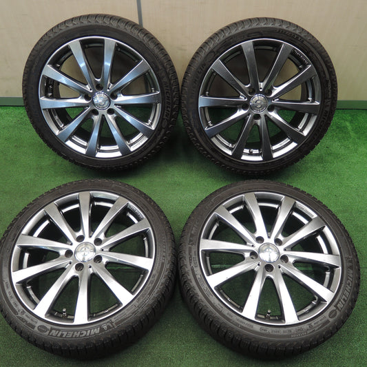 *送料無料*バリ溝！9.5分★ベンツ 等 Team Sparco 225/40R18 スタッドレス ミシュラン X-ICE XI3 チームスパルコ 18インチ PCD112/5H★3120103TNス