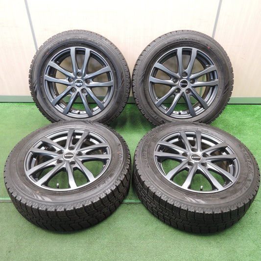 *送料無料*超バリ溝！20年！キレイ！ほぼ10分★スタッドレス 205/60R16 オートバックス ノーストレック N3i LEBEN レーベン 16インチ PCD114.3/5H★4011508NJス