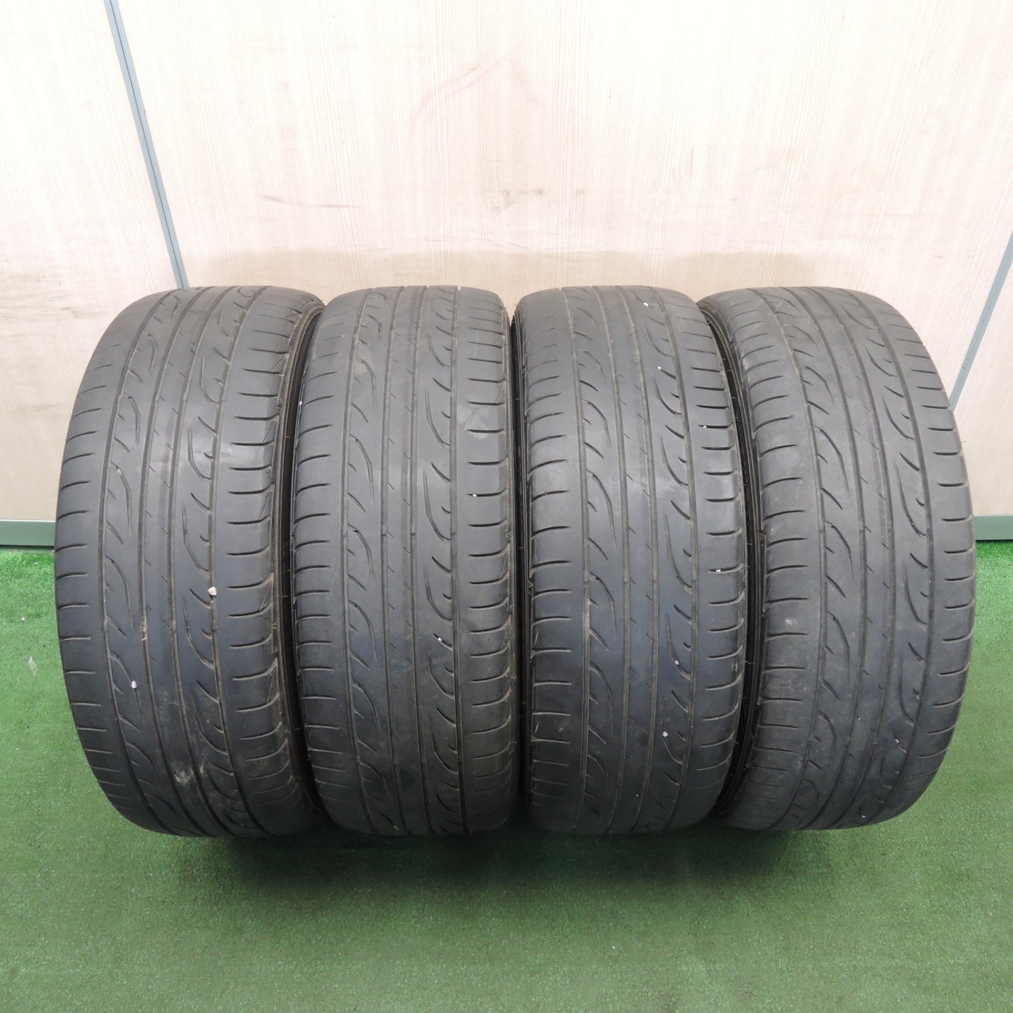 *送料無料* 4本価格★MAVERICK マーベリック 405S CURLフランジ SL 245/45R19 ダンロップ LE MANS LM704 PCD114.3/5H★4030601TNノ