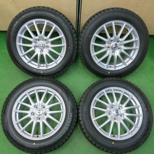 *送料無料* 未使用！22年★スタッドレス 215/60R17 ダンロップ ウインターマックス WM02 ESTROSA エステローザ 17インチ PCD114.3/5H★4021302イス