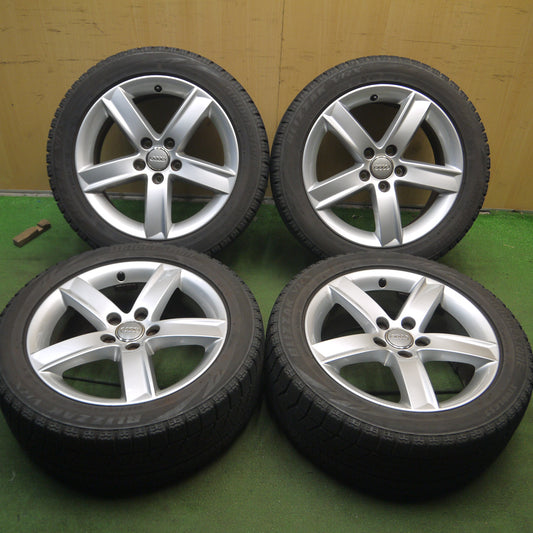 *送料無料*キレイ★アウディ 8T A5 純正 225/50R17 スタッドレス ブリヂストン ブリザック VRX 17インチ PCD112/5H★4011006Hス