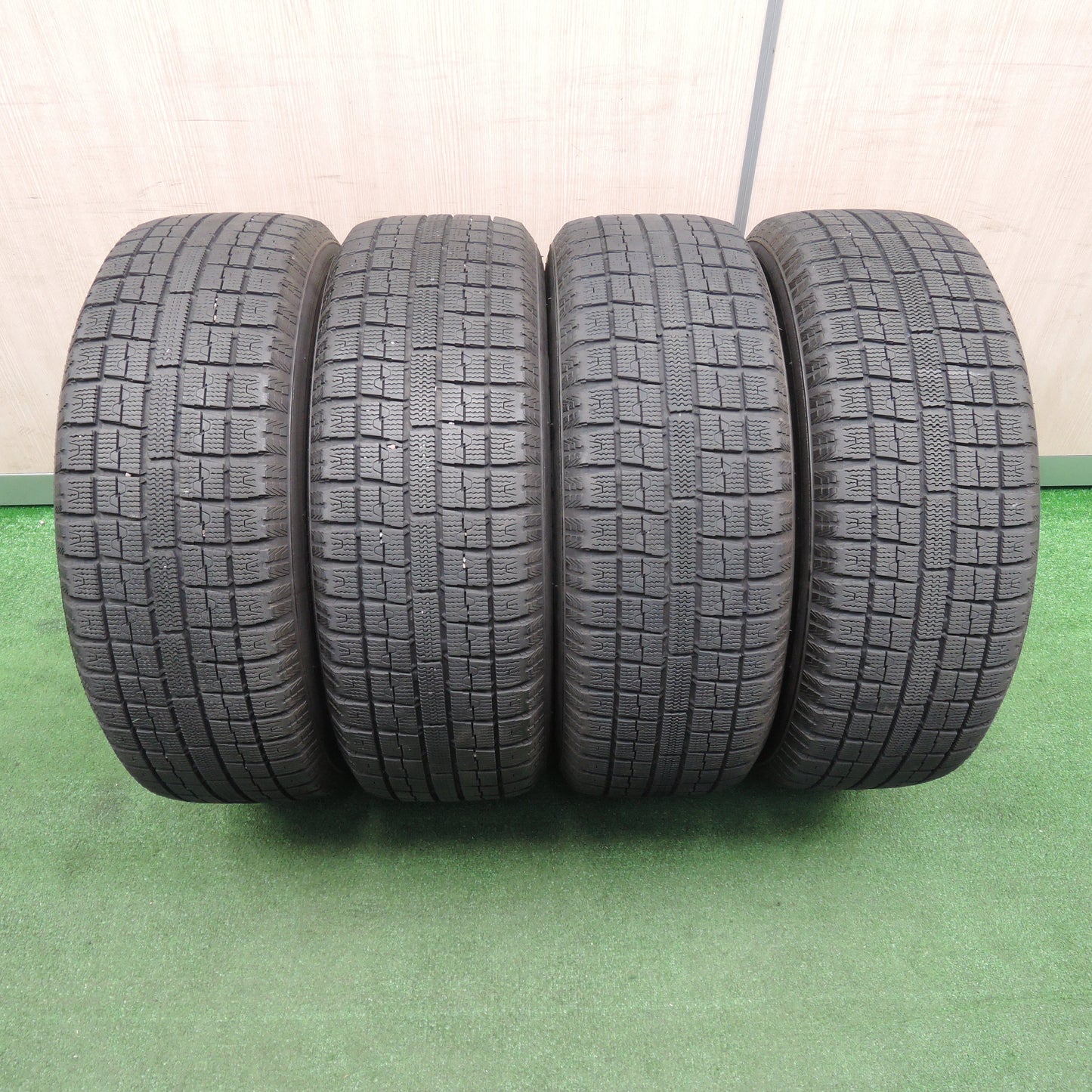 *送料無料*バリ溝！キレイ！8.5分★プリウス 等 195/65R15 スタッドレス トーヨー ガリット G5 RiZLEY ライツレー 15インチ PCD100/5H★3120403TNス